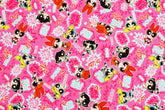 Powerpuff Girls Character Fabric made in Japan by the Half Yard
